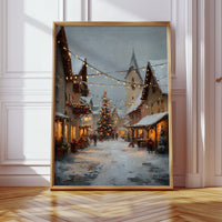 Twinkling Lights and Frosted Streets