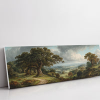 Ancient Oaks Over Rolling Valleys