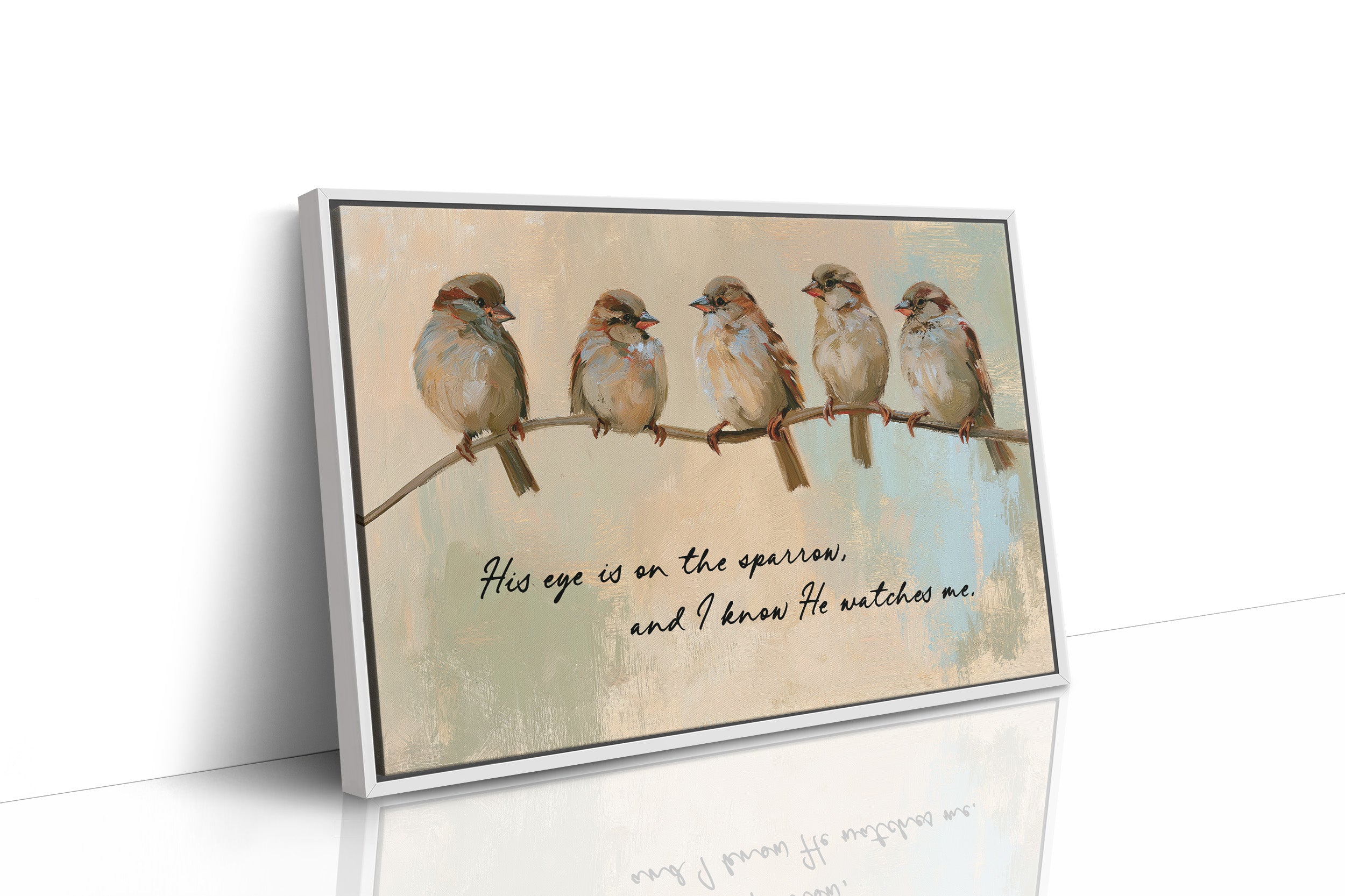 His Eye Is On the Sparrow