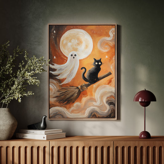 Midnight Mischief on a Broomstick