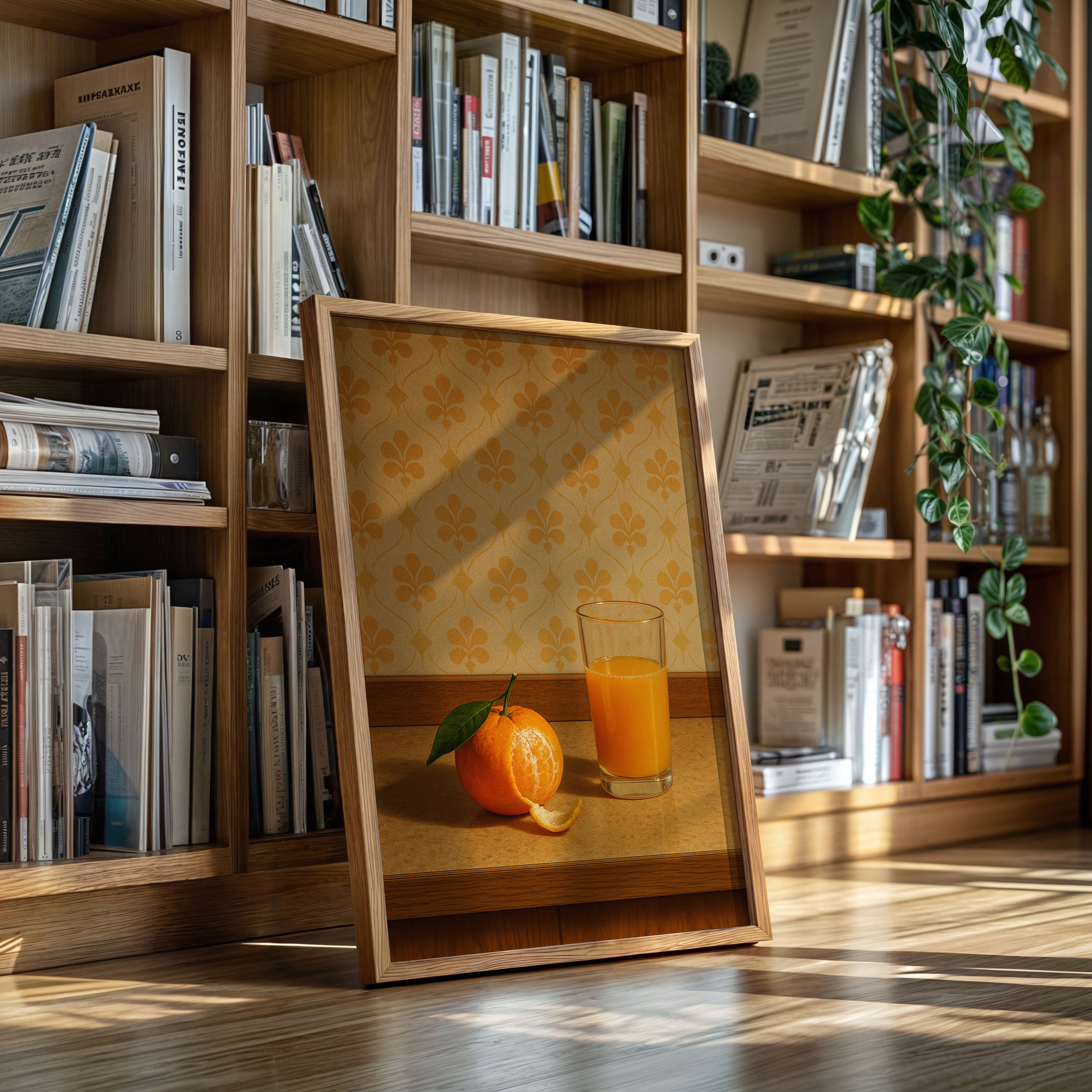 Orange Juice Morning Still Life
