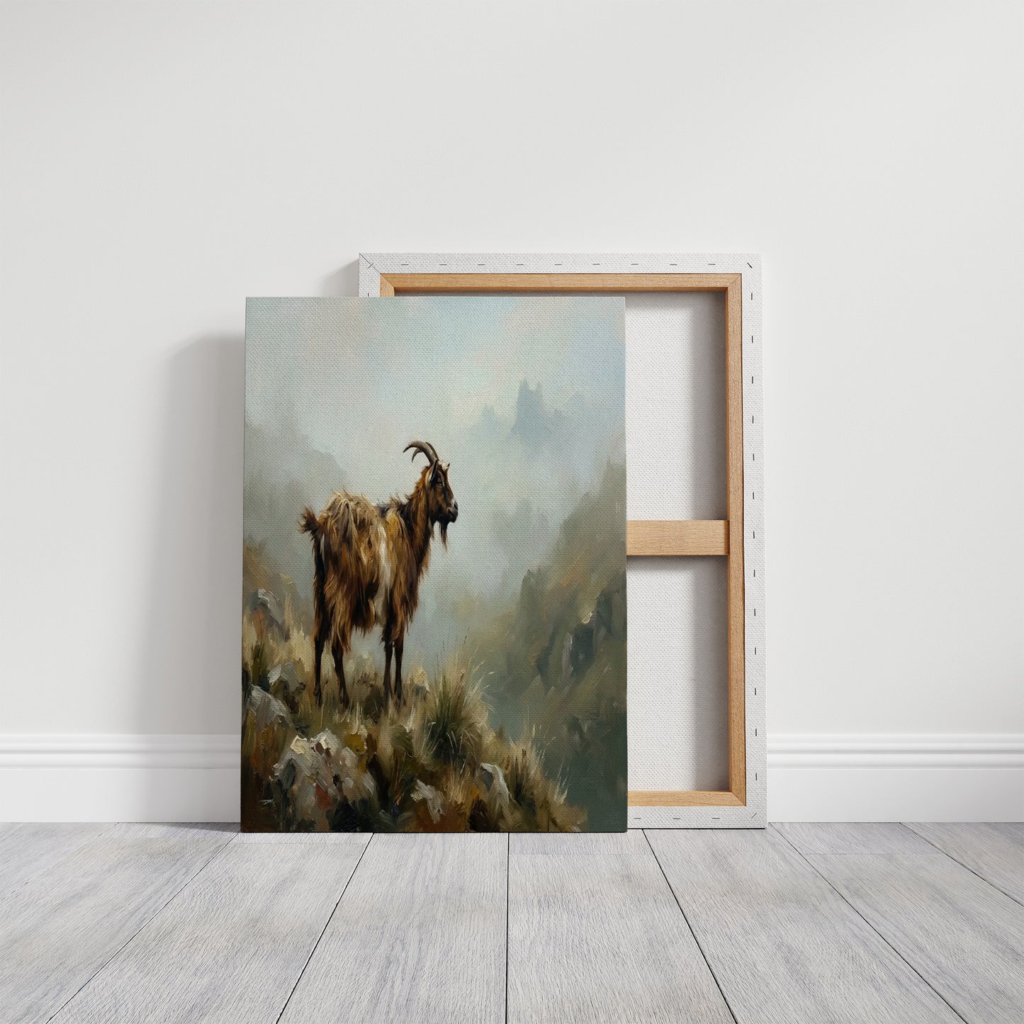 Mountain Goat in the Mist