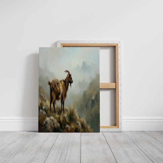 Mountain Goat in the Mist