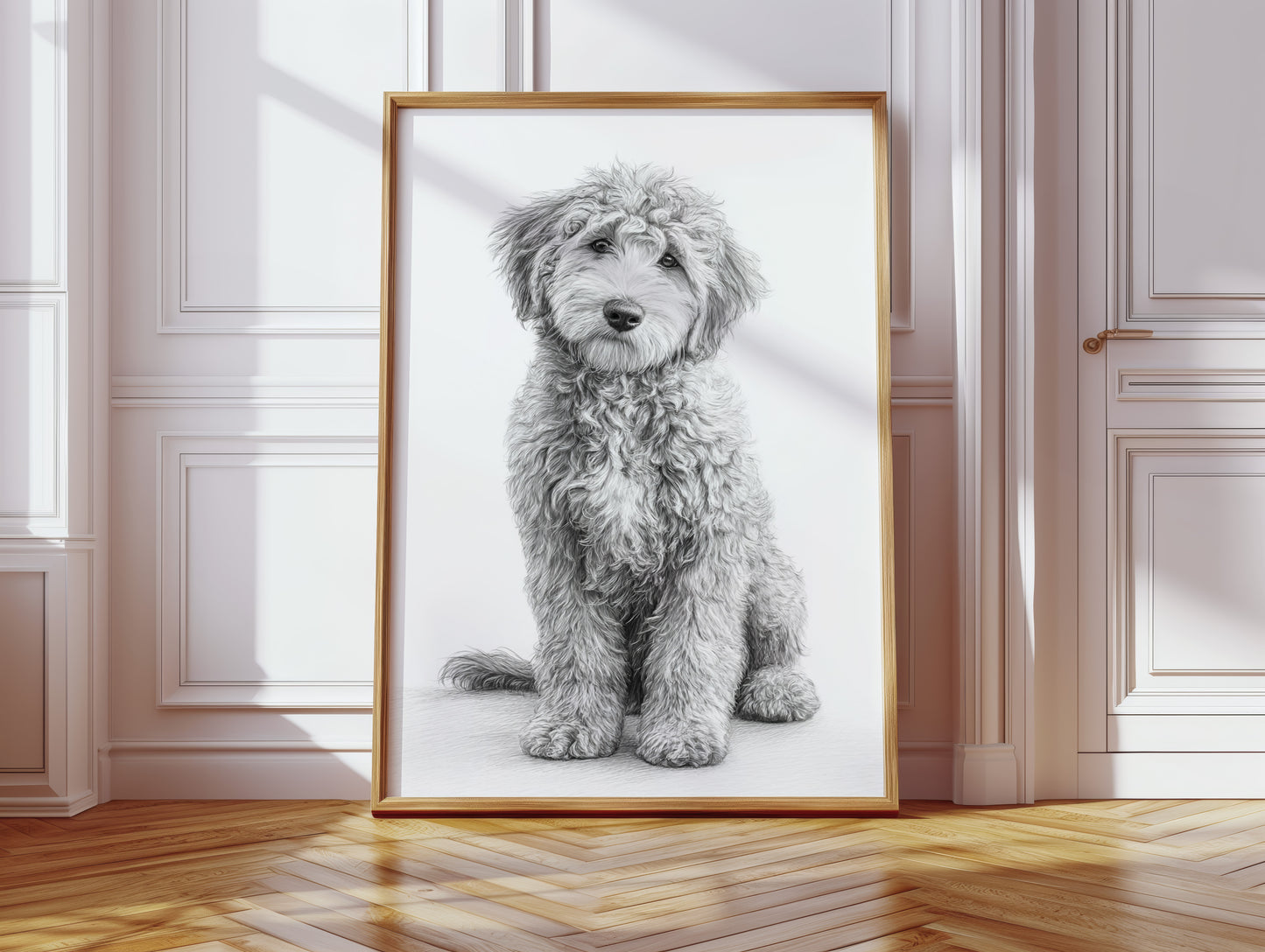 Curly Coat and Kind Eyes