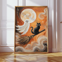Midnight Mischief on a Broomstick