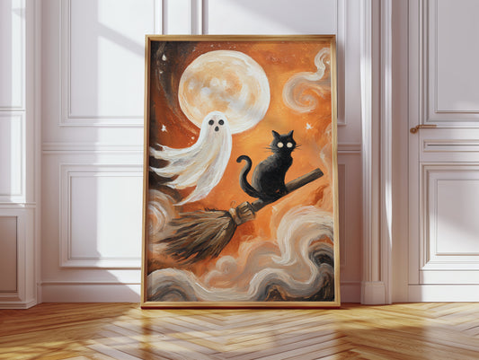 Midnight Mischief on a Broomstick