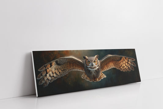 Majestic Owl in Flight