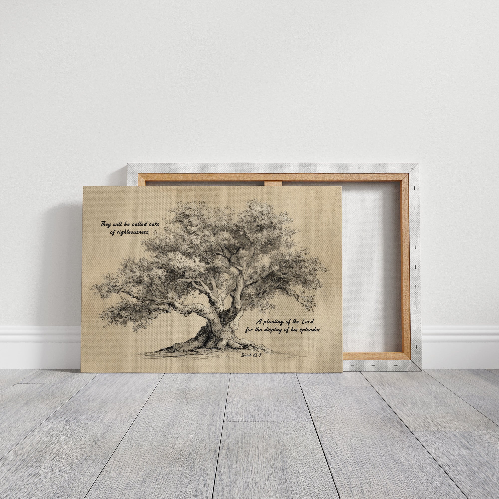 Ancient Oak Whispers Biblical Truth
