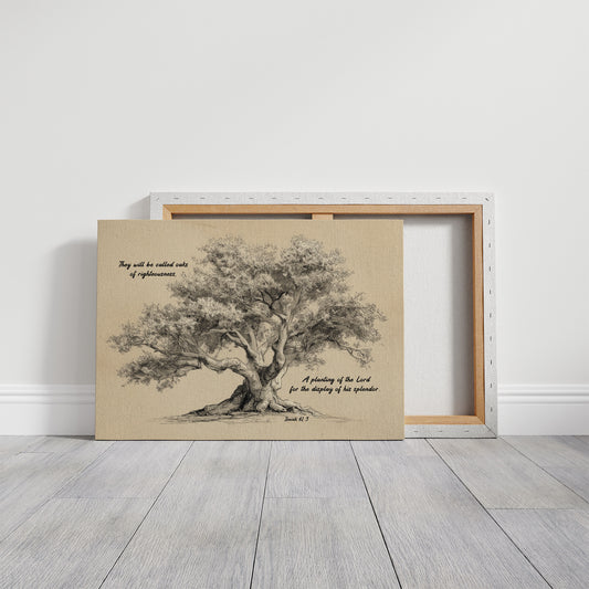 Ancient Oak Whispers Biblical Truth