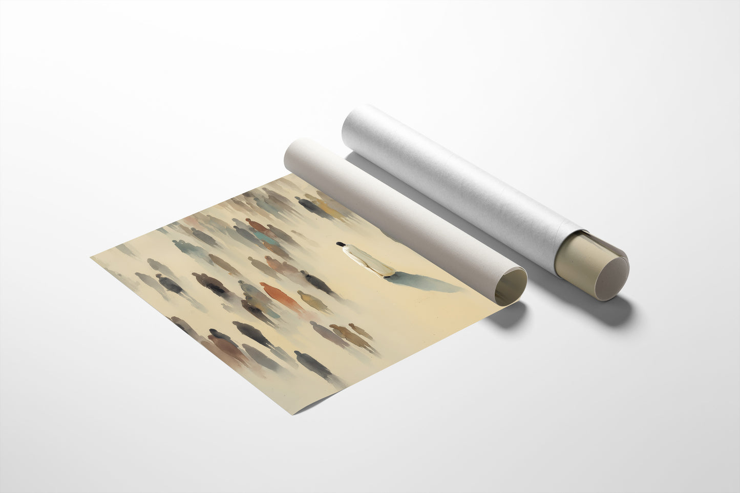 Alone Among The Gathered Crowd