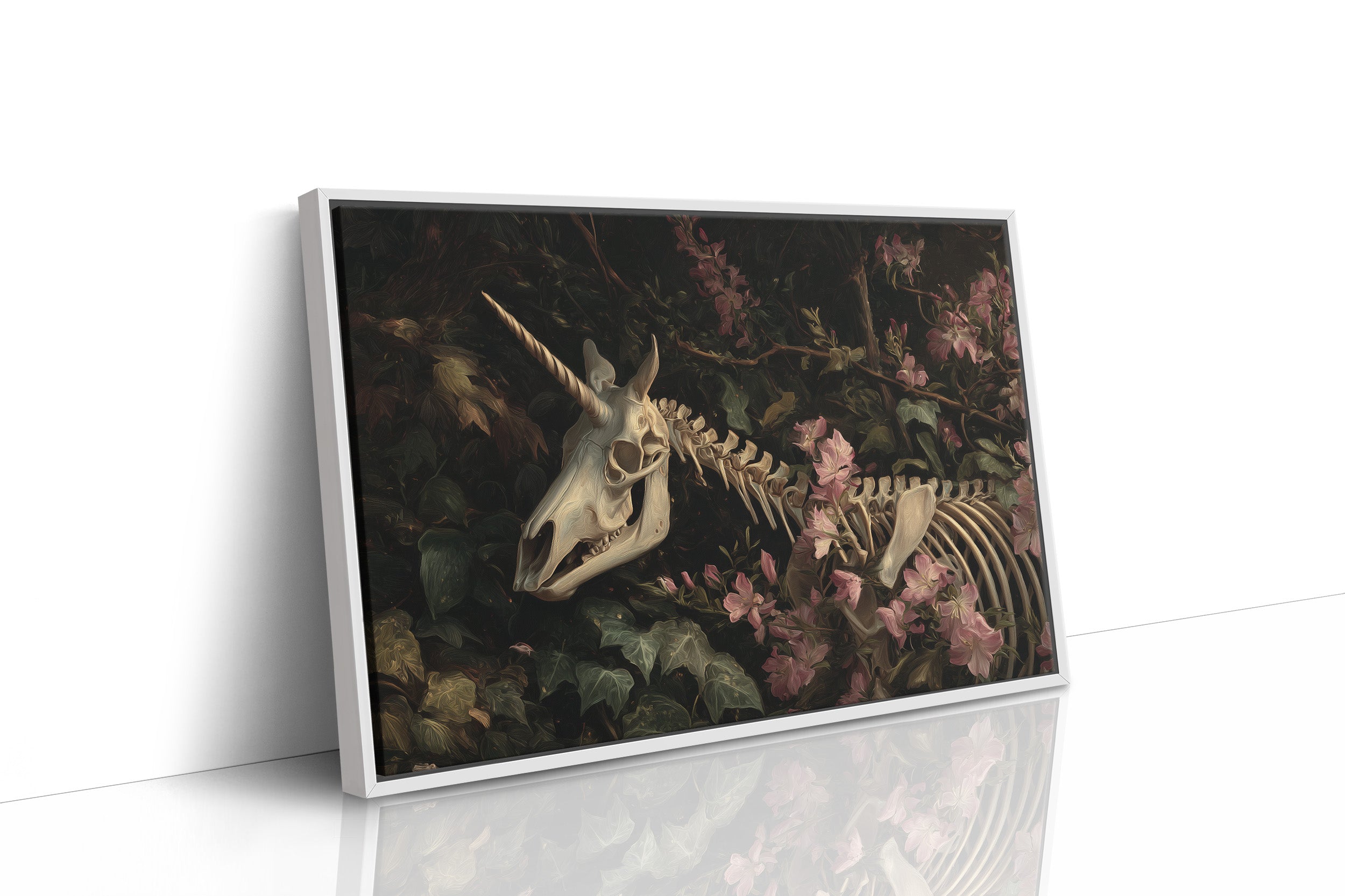 Ancient Bones Among Spring Blossoms