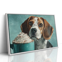 Beagle with Whipped Cocoa