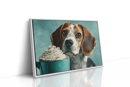 Beagle with Whipped Cocoa
