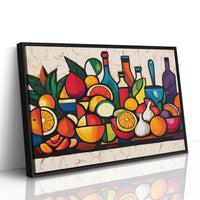 Citrus Symphony On Kitchen Counter