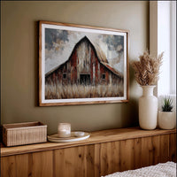 Prairie Storms Paint Weathered Wisdom