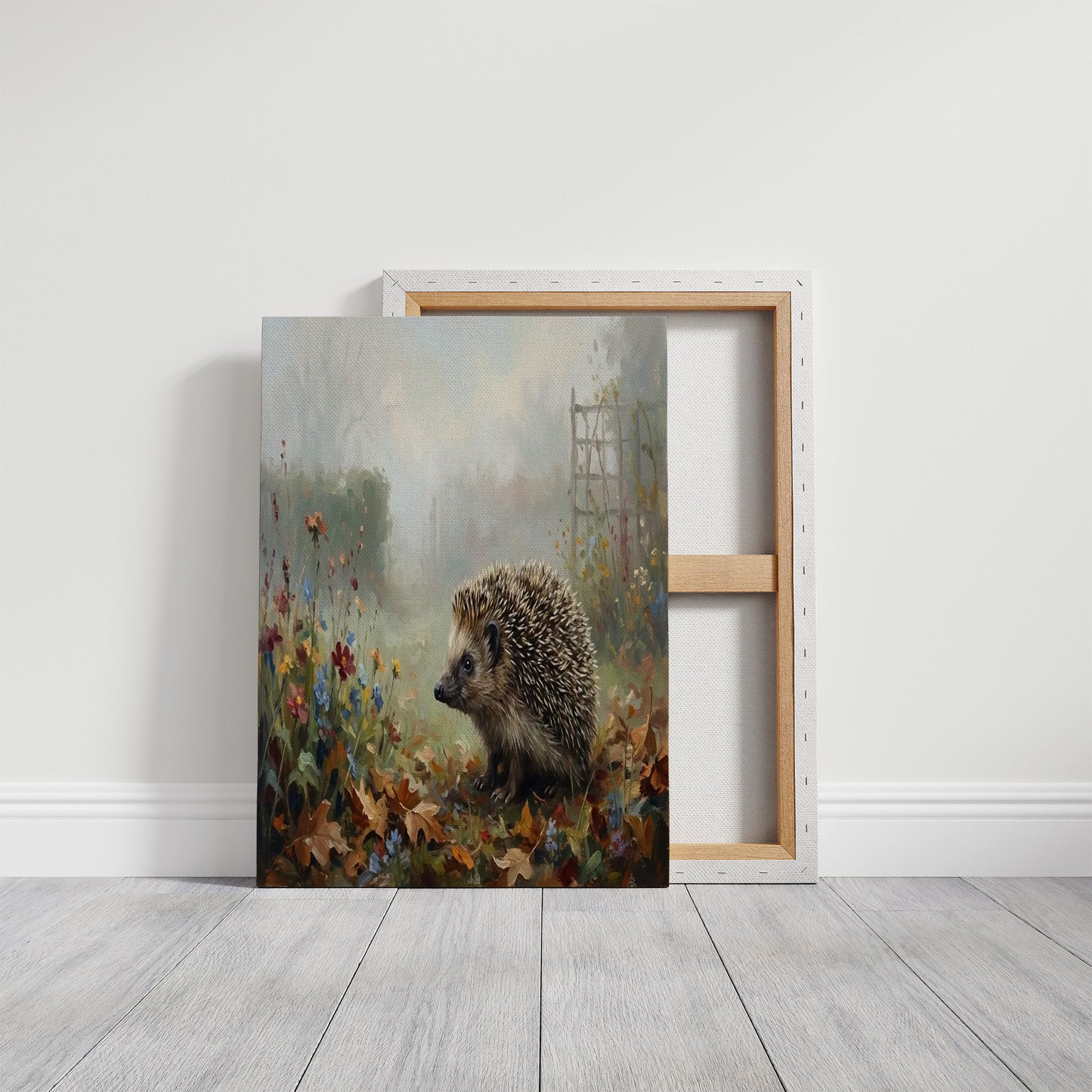 Hedgehog in the Cottage Garden
