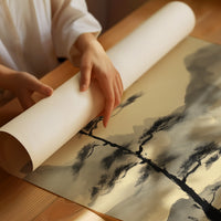 Solitary Pine Greets Rising Sun