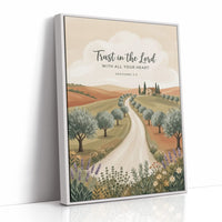 Trust in the Lord: Tuscan Olive Grove Villa