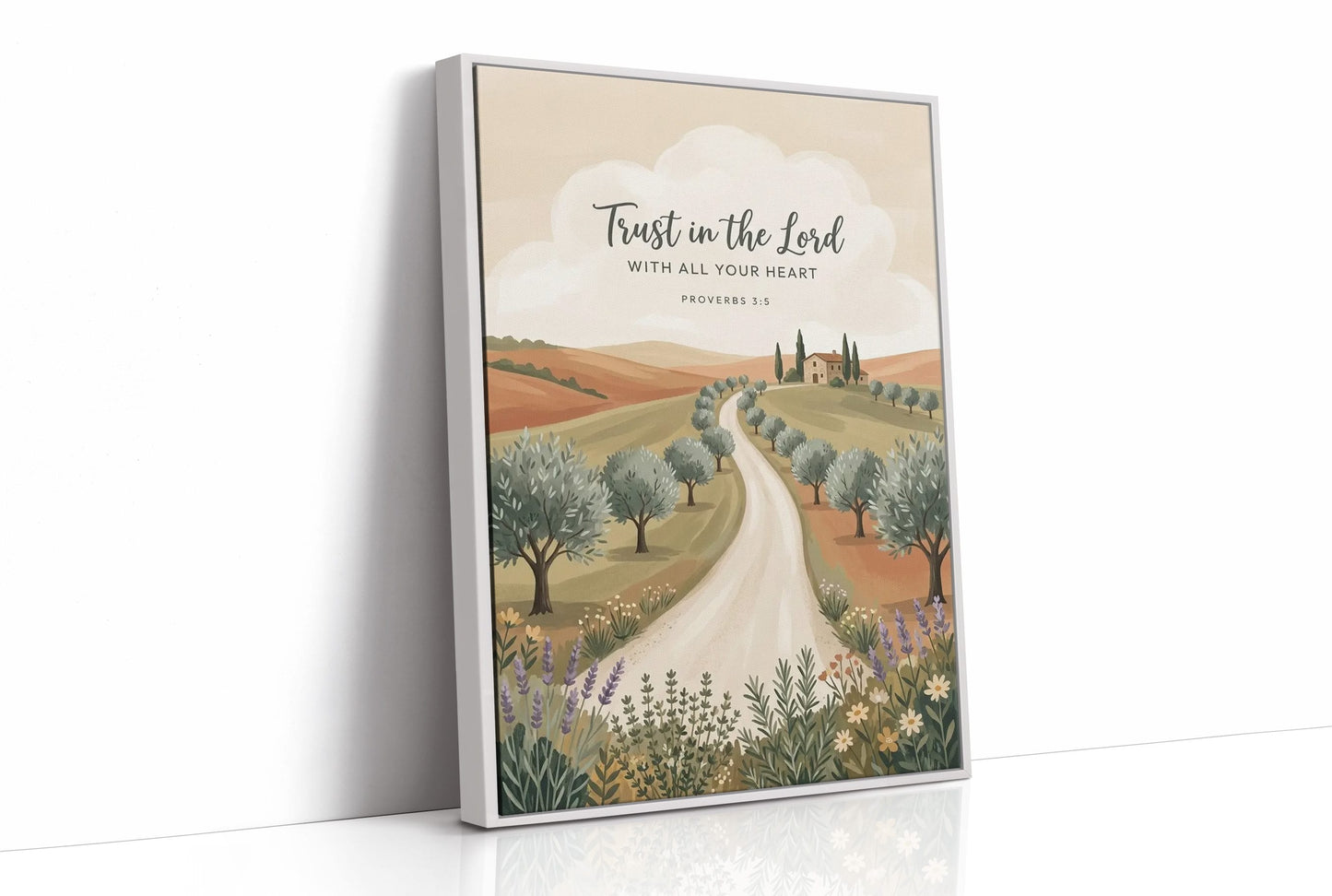 Trust in the Lord: Tuscan Olive Grove Villa