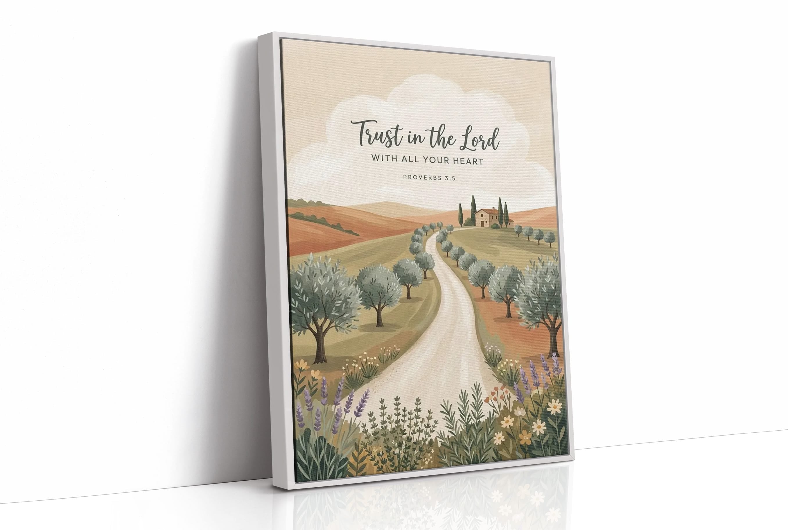 Trust in the Lord: Tuscan Olive Grove Villa