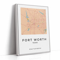 Fort Worth, Mapped in Amber