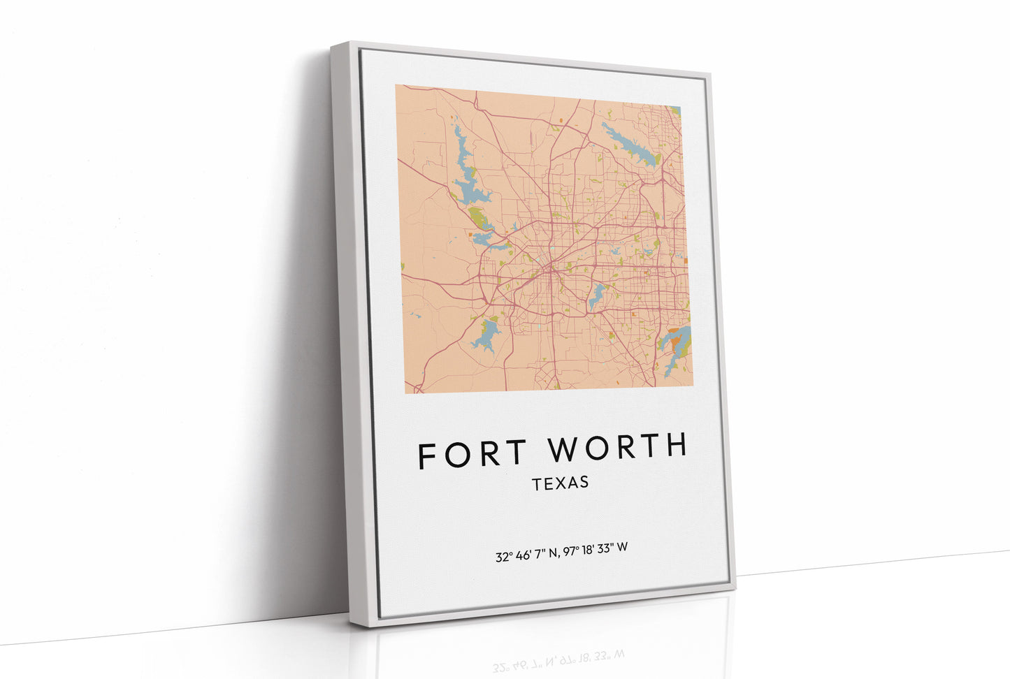 Fort Worth, Mapped in Amber