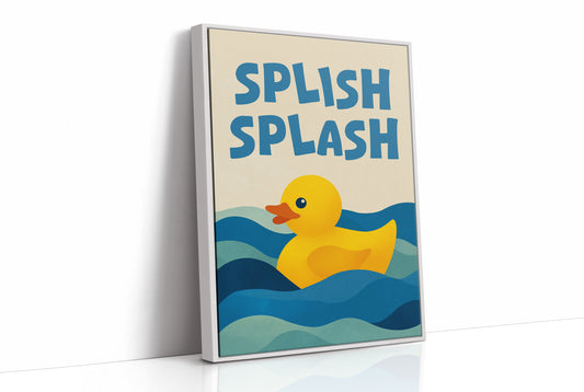 Sunny Duck in Rolling Waves