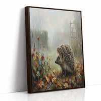 Hedgehog in the Cottage Garden