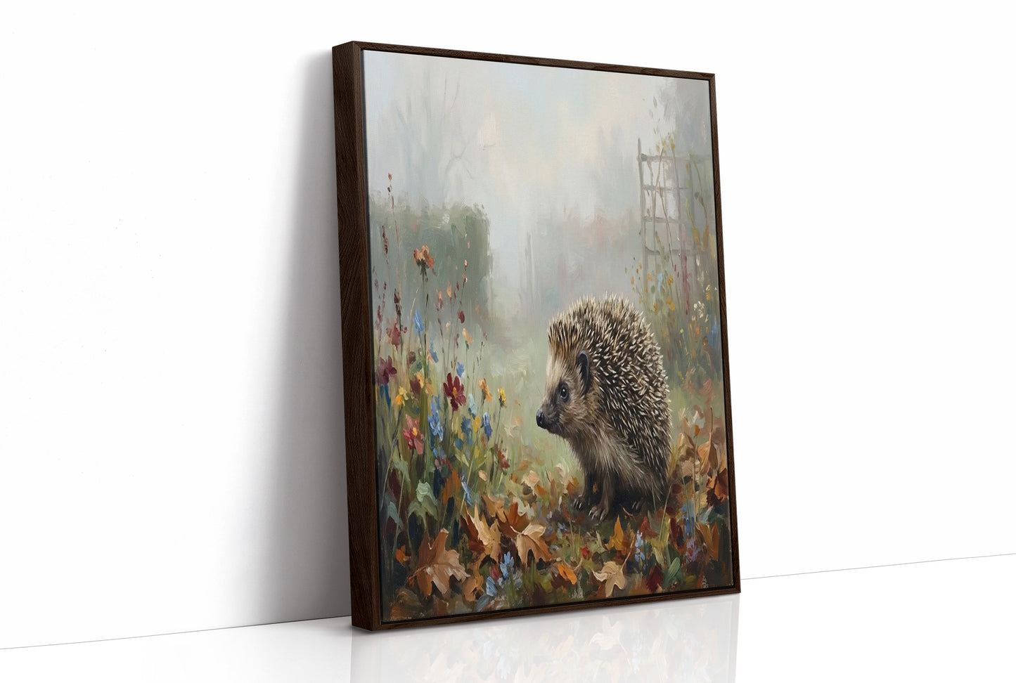 Hedgehog in the Cottage Garden