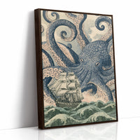 Kraken Versus Tall Ship