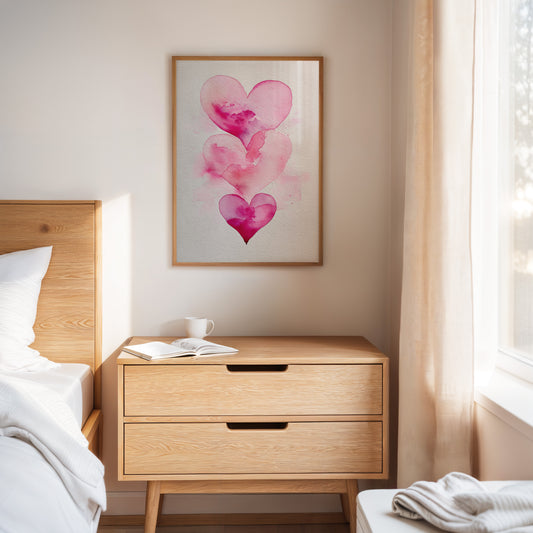 Hearts Unfold in Blush