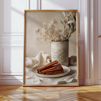Cinnamon Sticks and Dried Blossoms