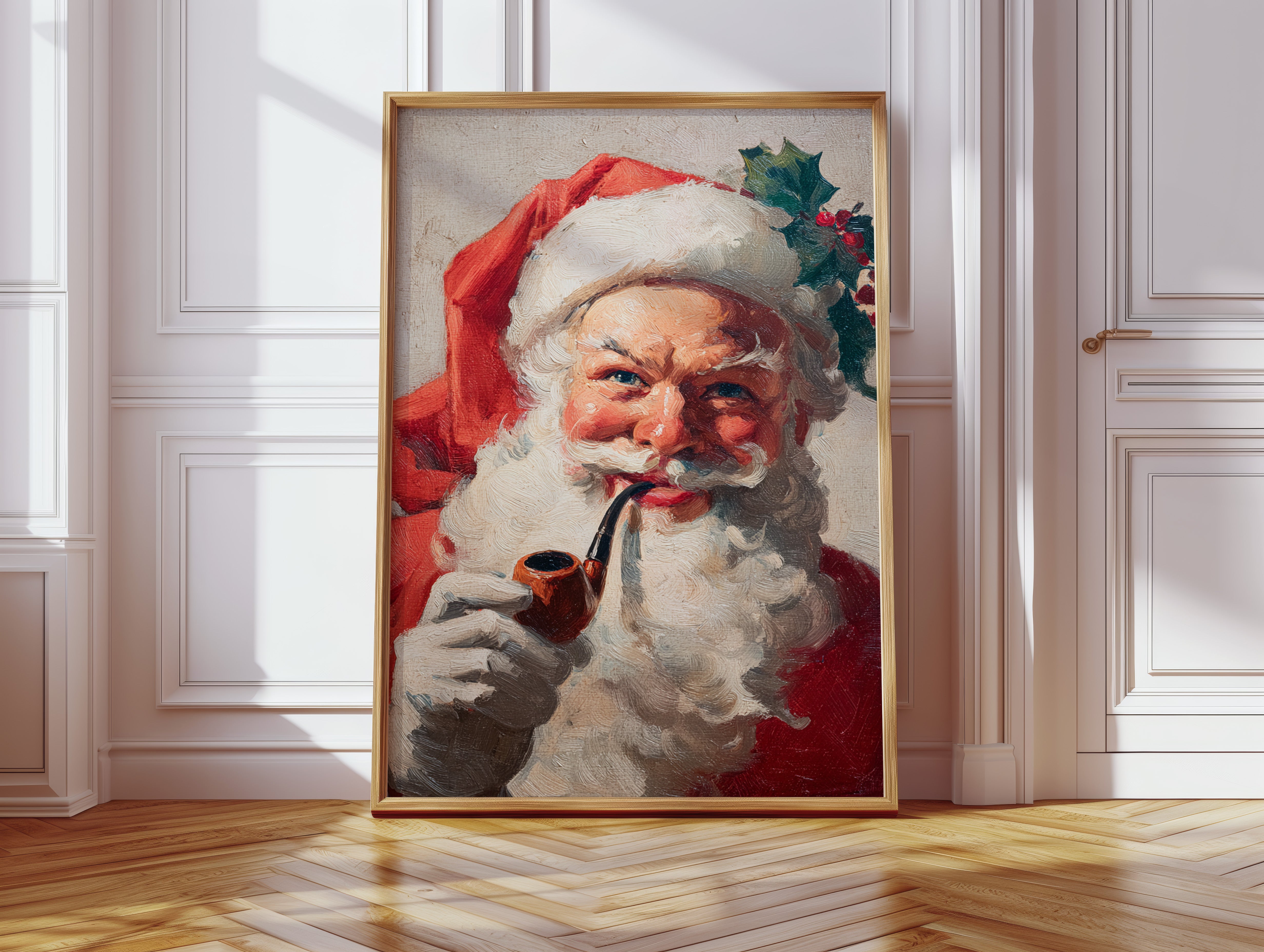 Santa's Cheerful Confectionery Whimsy