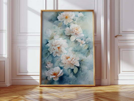 Petals Dance in Gentle Currents