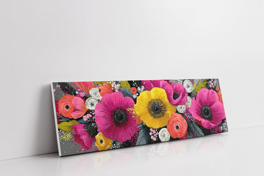 Vibrant Modern Floral Burst
