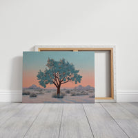 Turquoise Sentinel Guards Desert Dawn