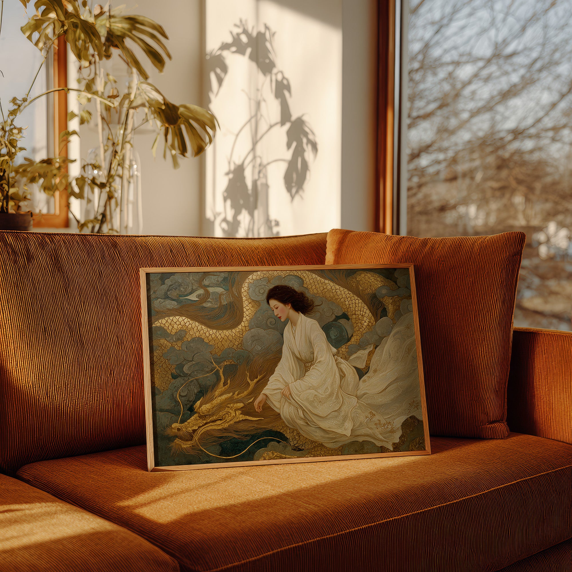 Dragon Tales In Morning Gold