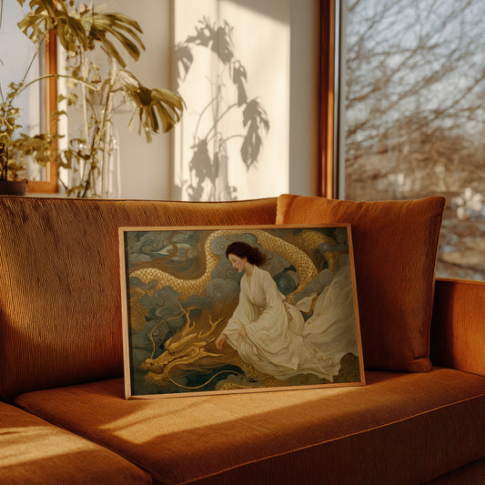 Dragon Tales In Morning Gold