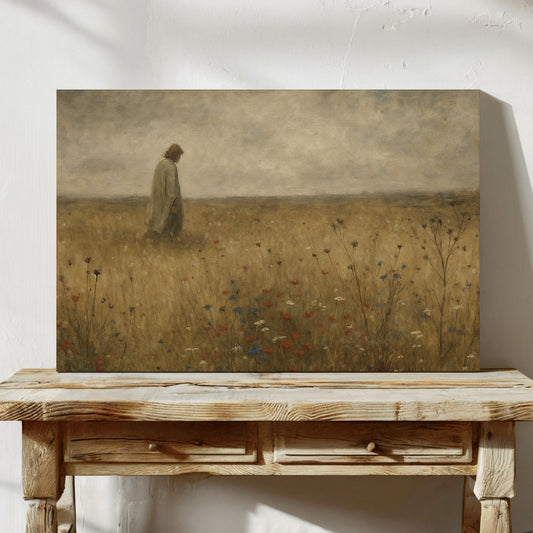 The Shepherd Walks the Field