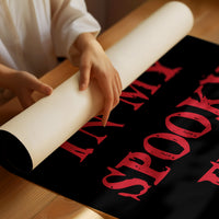 Crimson Words Against Midnight Void