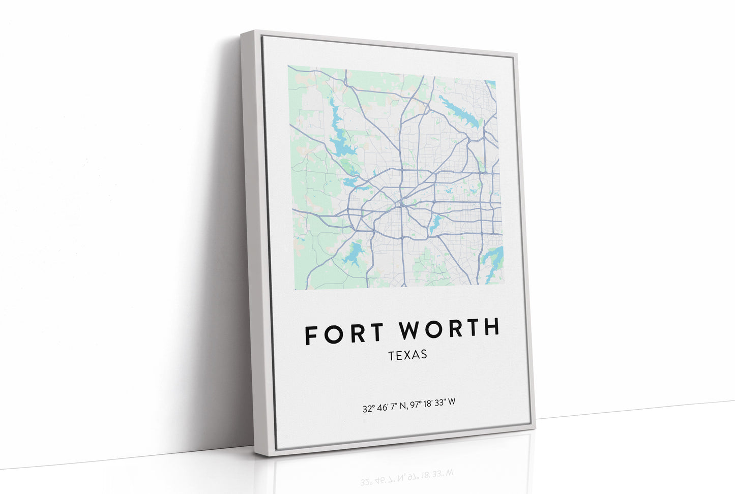 Fort Worth, Mapped in Sky