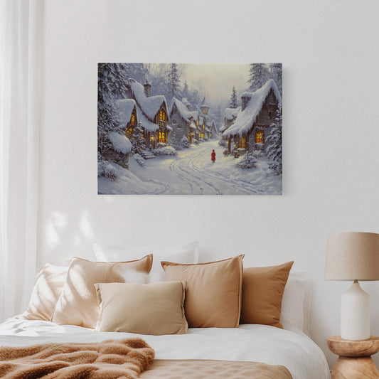 Winter Village Glows With Stories