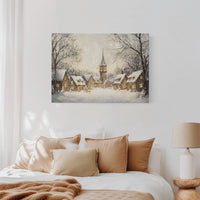 Silent Night Blankets Village Homes