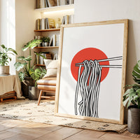 Noodles Dance Against Rising Sun