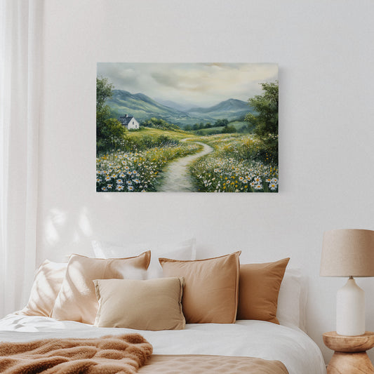 Daisies Guide The Mountain Path Home