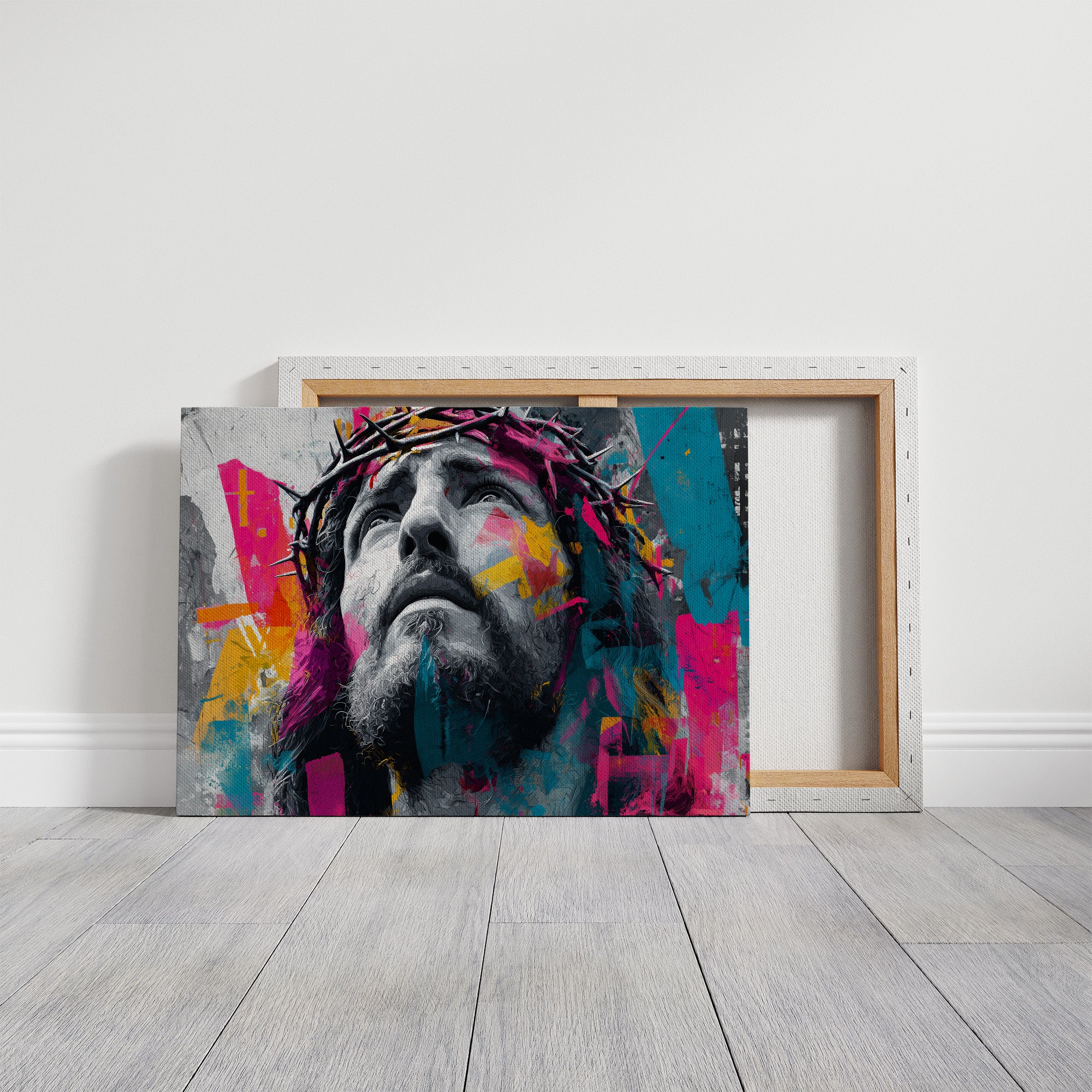 Faith Painted In Neon Prayer