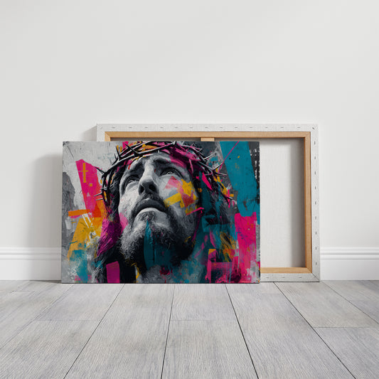 Faith Painted In Neon Prayer