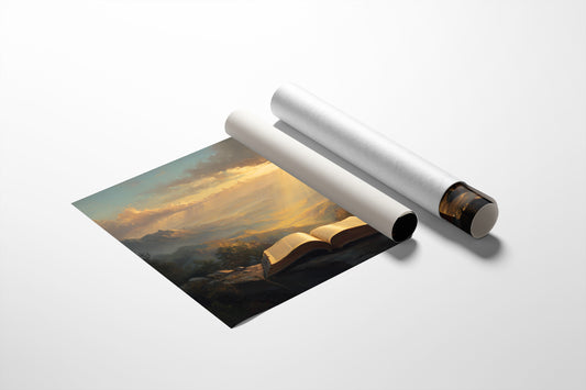 Sunbeams Illuminate Ancient Valleys