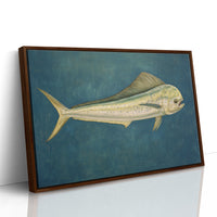 Mahi Drifts Through Teal Depths