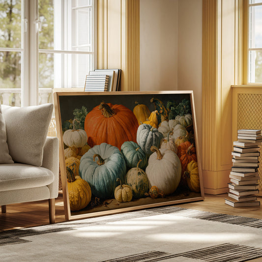 Harvest Harmony in Colorful Abundance